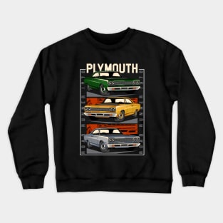 Retro 1968 Road Runner Crewneck Sweatshirt